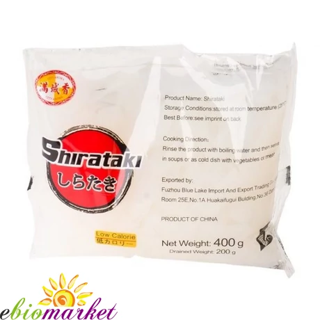 UDON FORMA KONJAC TÉSZTA 400G SHIRATAKI