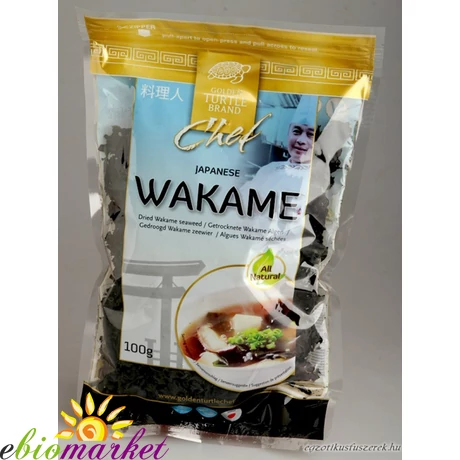 WAKAME SZÁRÍTOTT TENGERI ALGA 100G GTB