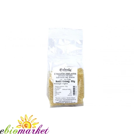 PALEOLIT ZSELATIN ÉTKEZÉSI (MARHA) 50G 200 BLOOM