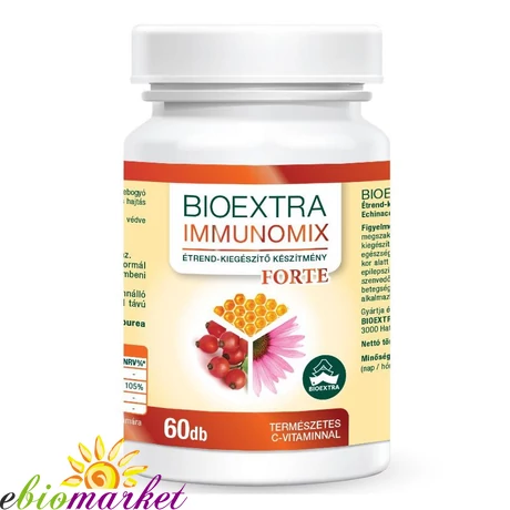 BIOEXTRA IMMUNOMIX FORTE ÉTREND-KIEGÉSZÍTŐ KAPSZULA 60DB