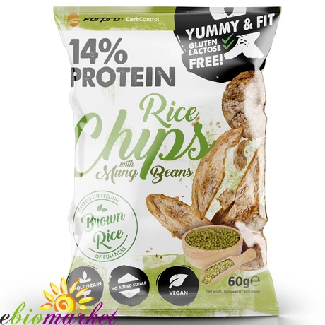 FORPRO 14% PROTEIN RICE CHIPS WITH MUNG BEANS 18DBX60G
