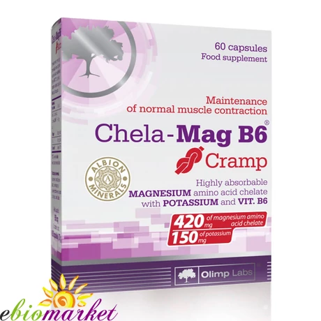 OLIMP LABS Chela-Mag B6 Cramp 60 kapszula