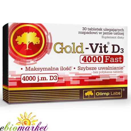OLIMP LABS Gold-Vit D3 Fast (4000 IU) 30 tabs