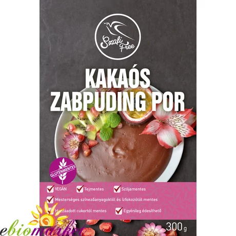 KAKAÓS ZABPUDING POR 300G SZAFI FREE