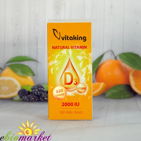 D3 VITAMIN CSEPP-VITAKING  10 ML