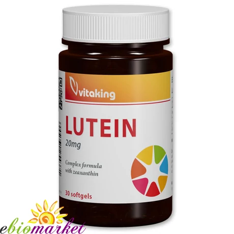 VITAKING LUTEIN 20MG (60) LÁGYKAPSZULA