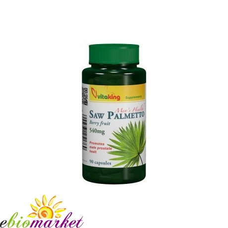 Saw Palmetto-Fűrészpálma-Vitaking  540mg (90db ) kapszula